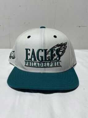 Philadelphia Eagles Snapback Hat NFL Reebok Team Apparel Cap OSFA